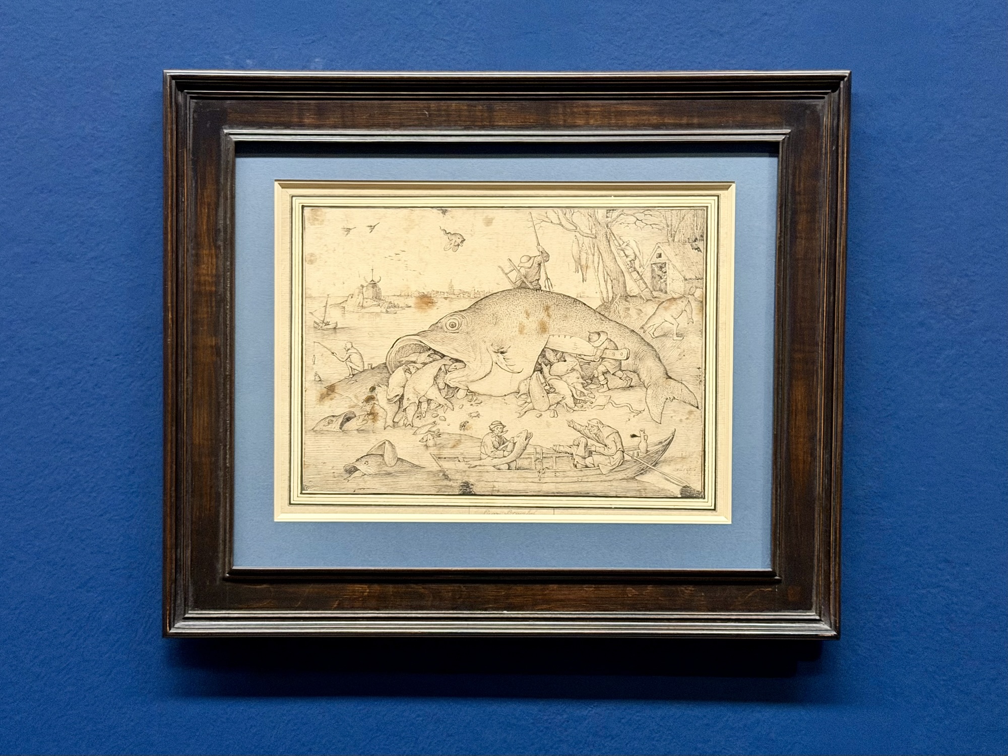 Die großen Fische fressen die kleinen )Pieter Bruegelj